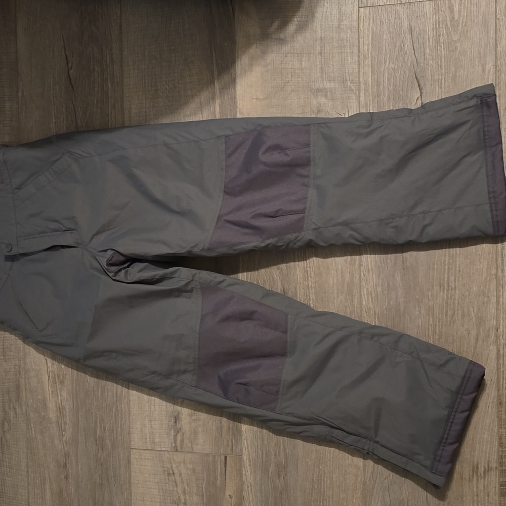 L.L. Bean Kids' Insulated Snow Pants in Gray